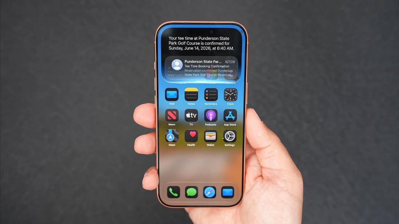 iOS 27 on iPhone